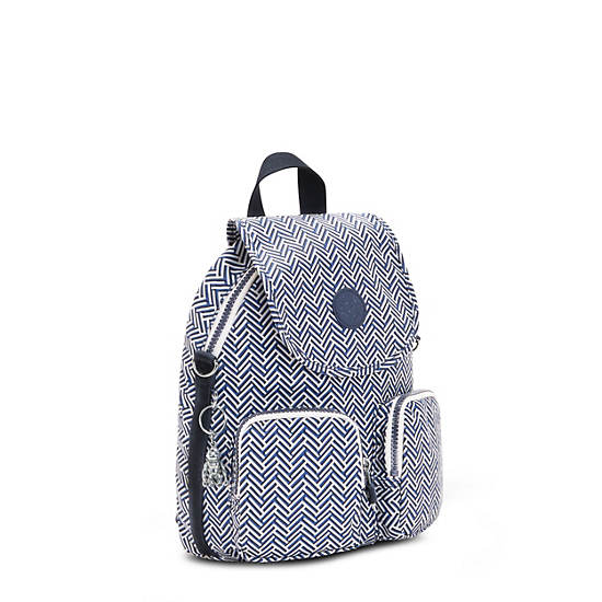 Sacs À Dos Kipling Firefly Up Printed Convertible Grise | FR 1633EB